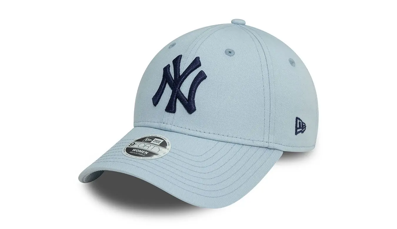 NEW ERA METALLIC LOGO 9FORTY NEW YORK YANKEES SKY BLUE