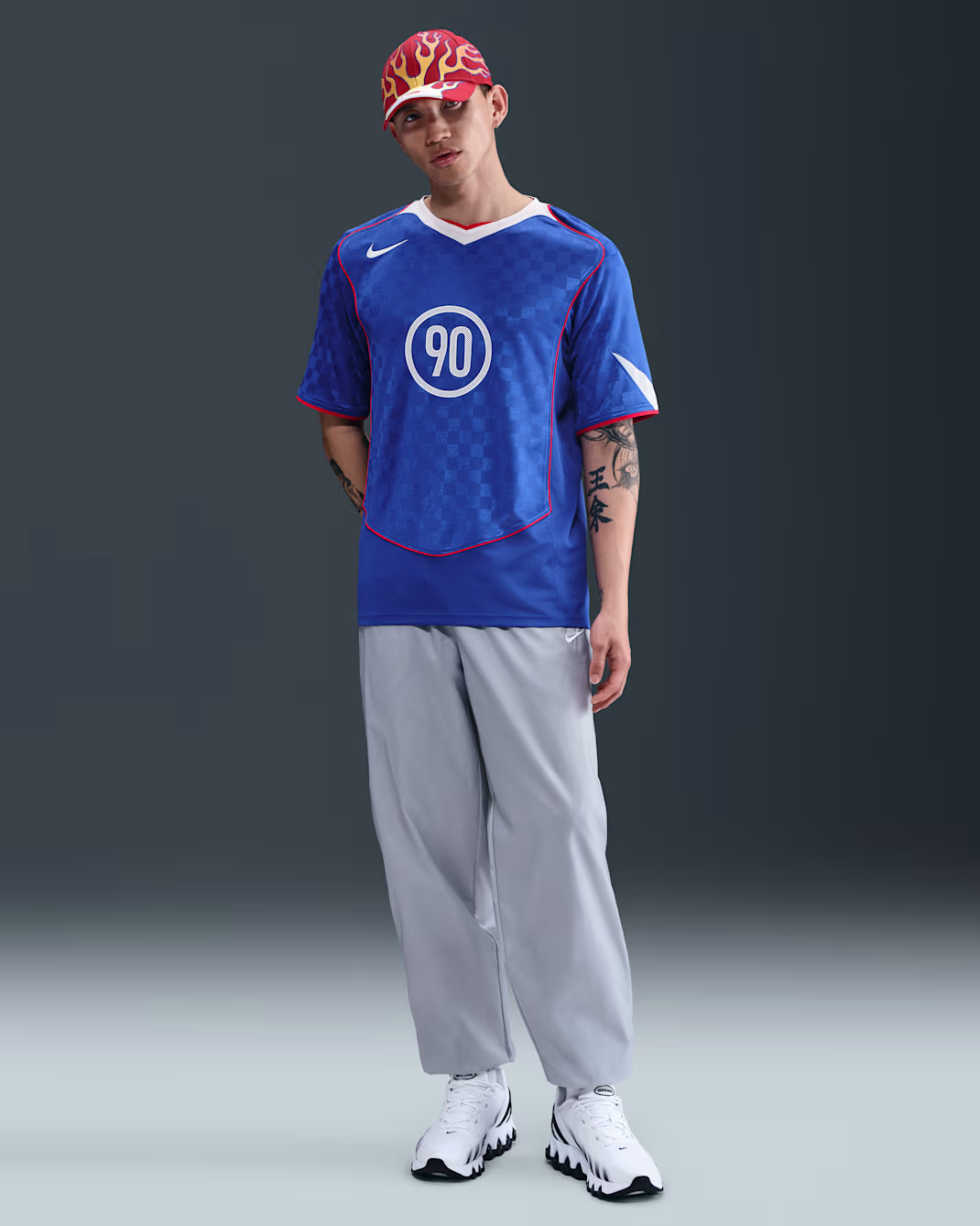 M NK DF T90 ENERGY JSY 6 BLUE/WHT/RED