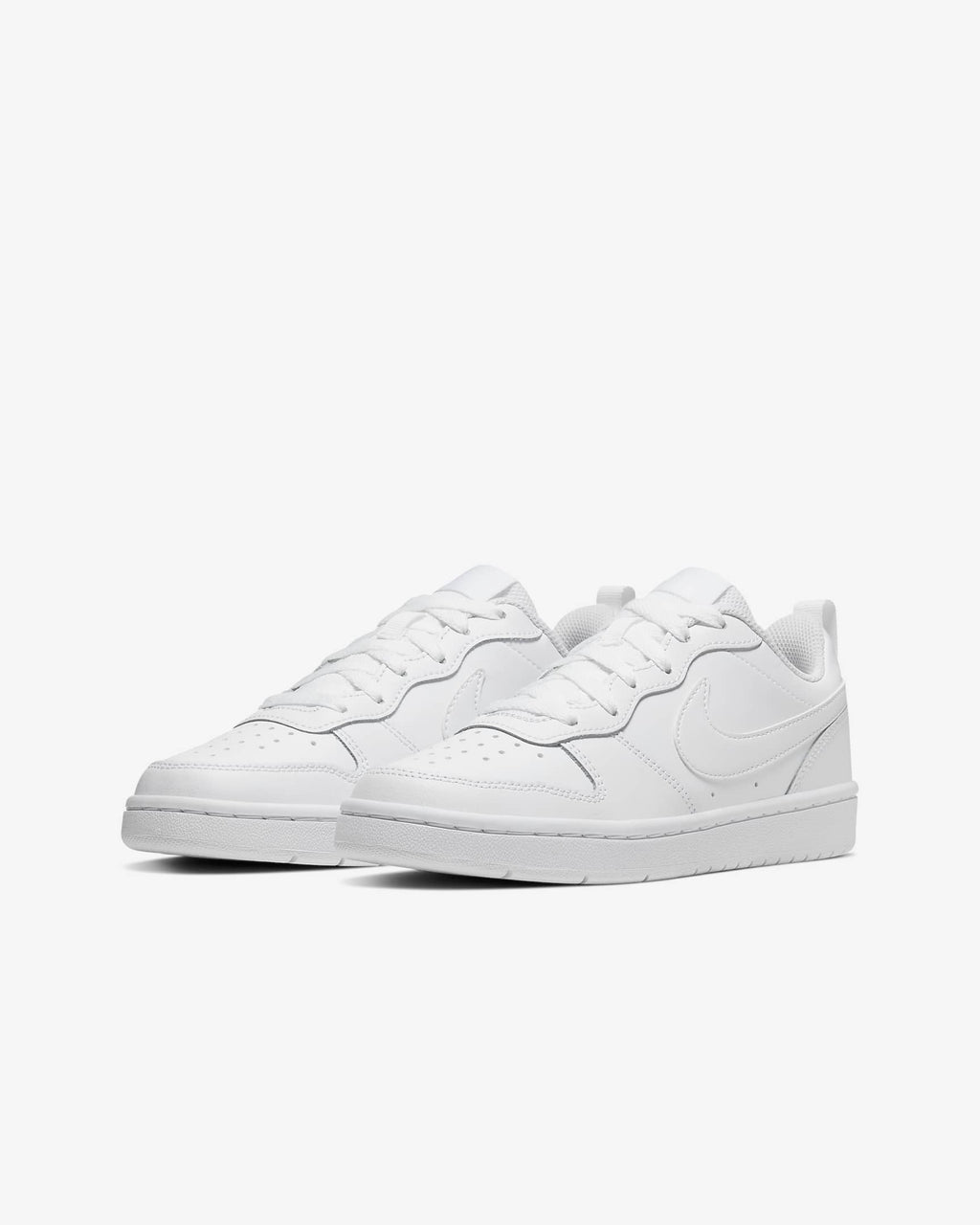 COURT BOROUGH WHITE LOW BQ5448-100 # 3.5Y