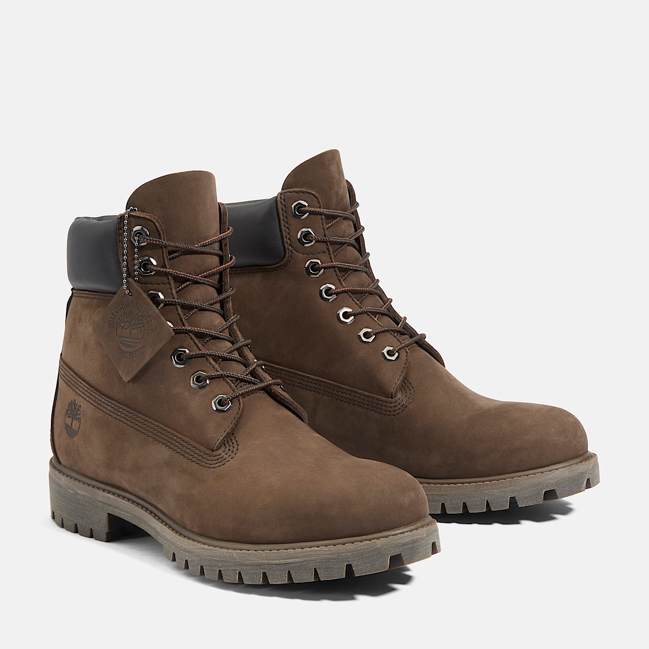 TIMBERLAND 6IN PREM  DK BROWN