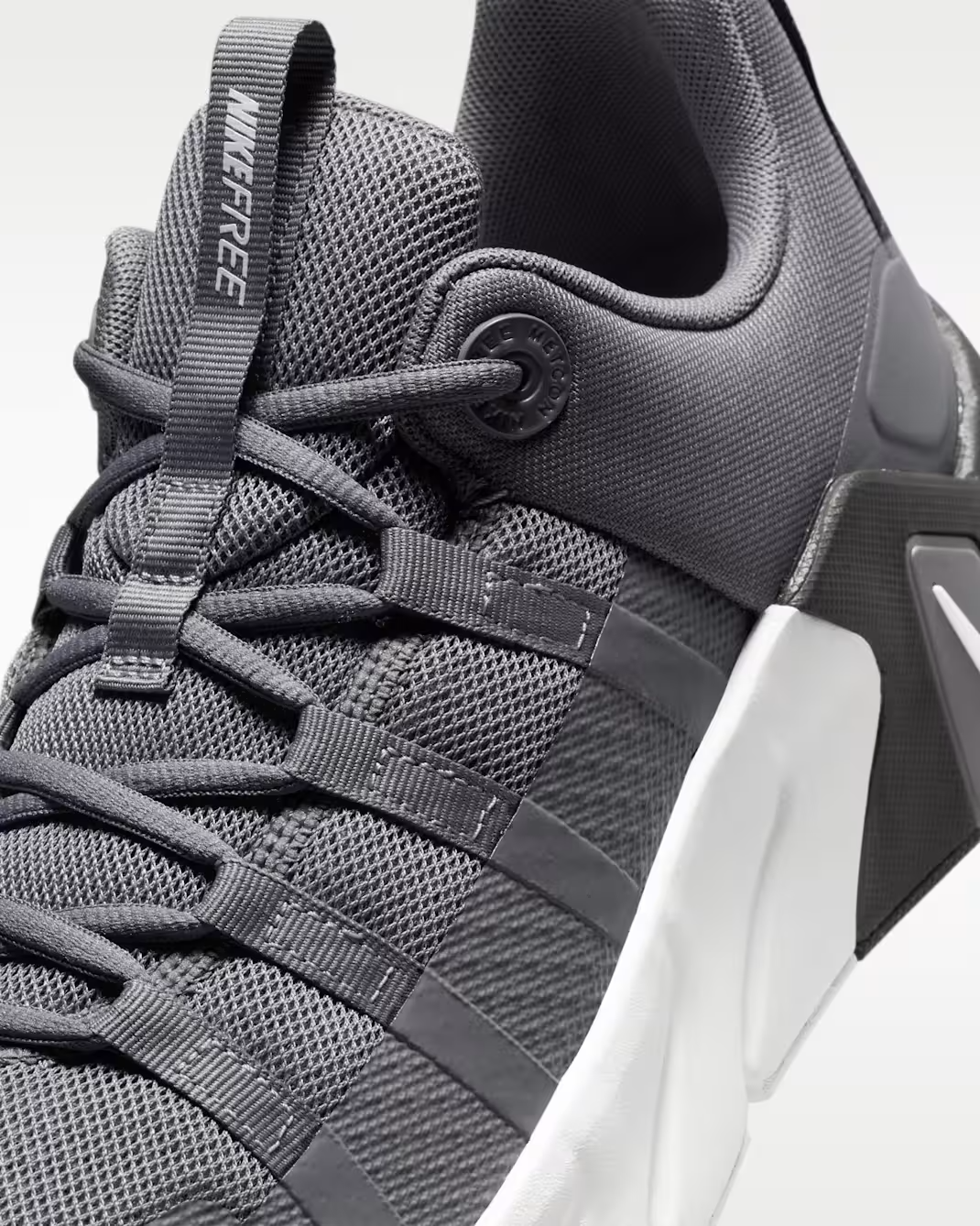 NIKE FREE METCON 7 GREY/WHITE HOMBRE