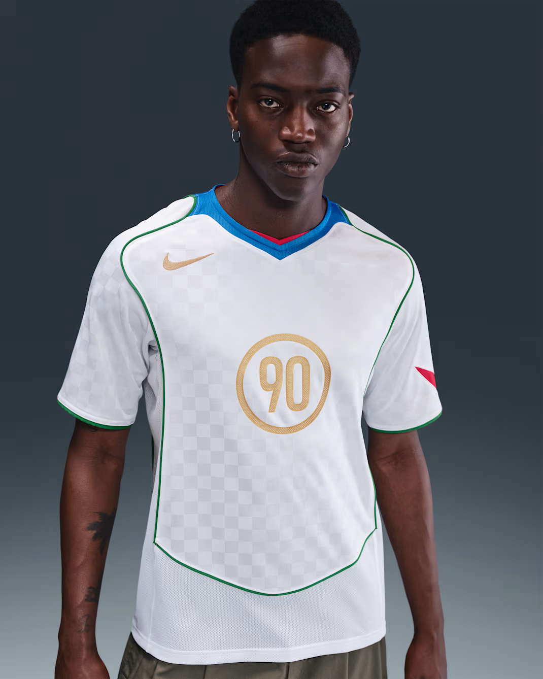 M NK DF T90 ENERGY JSY 2 WHITE/BLUE