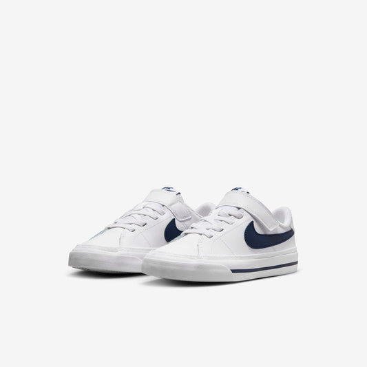 NIKE COURT LEGACY BPV WHITE/MIDNIGHT NAVY