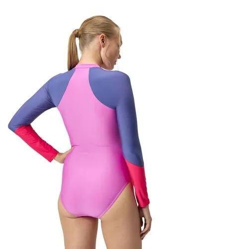 TRAJE DE BAÑO ONE PIECE MANGA LARGA