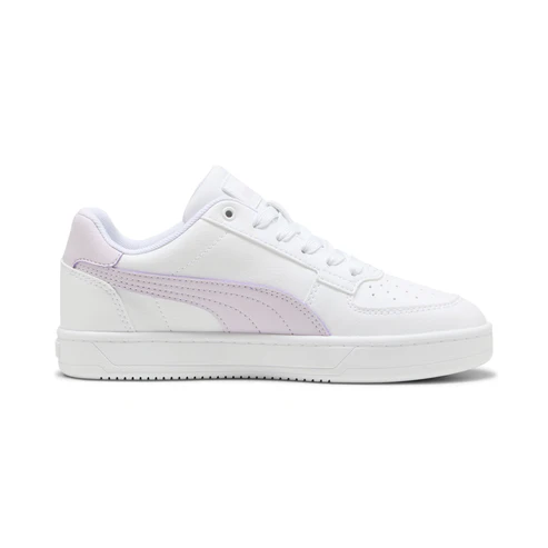 PUMA CAVEN 2.0 JUVENILES WHT/PURPLE