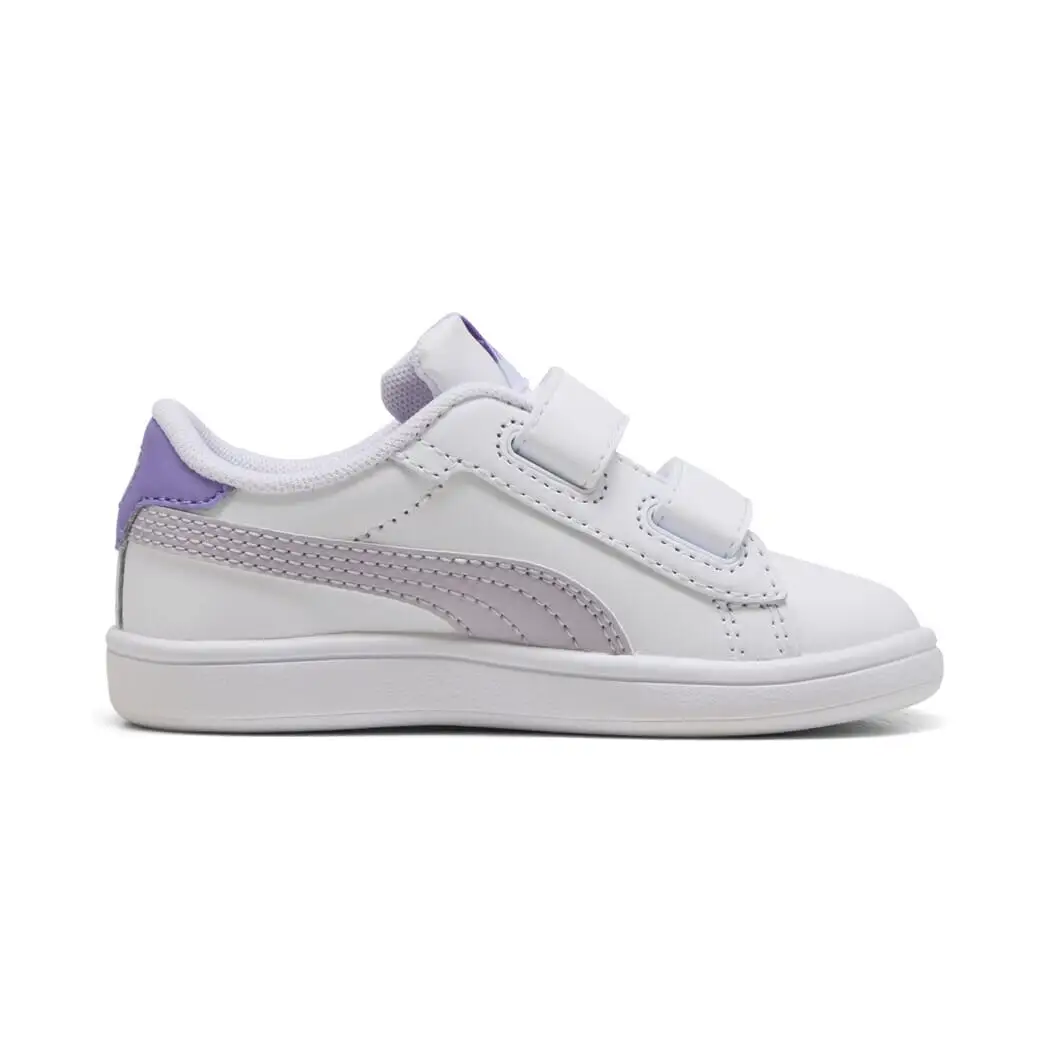 PUMA SMASH 3.0 L V INF WHITE/LILAC NIÑA INFANTE