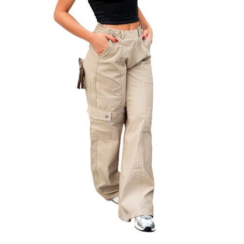 PANTALON CARGO BEIGE