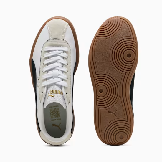 PUMA CLUB KLASSIKA WHITE/BLACK/BIEGE