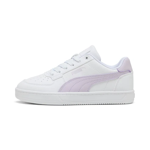 PUMA CAVEN 2.0 JUVENILES WHT/PURPLE