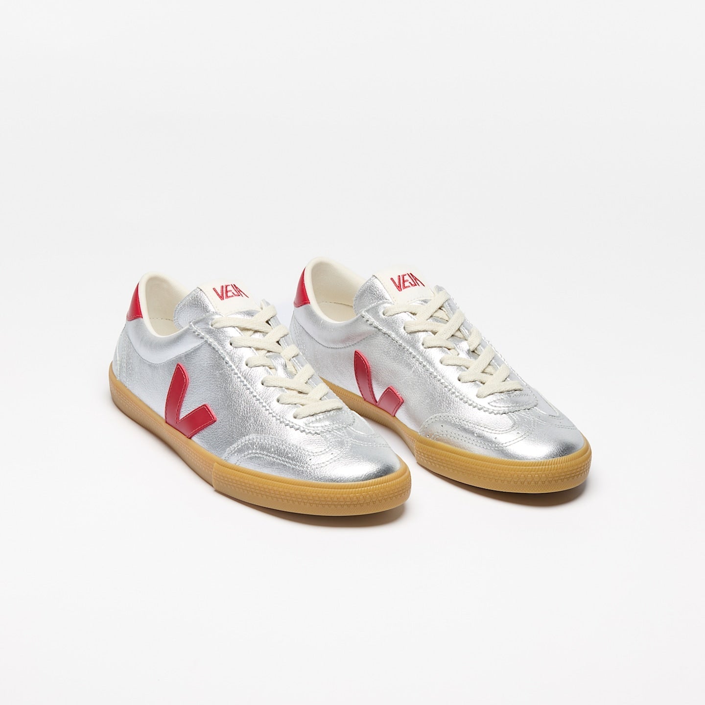 VEJA VOLLEY LEATHER SILVER PEPPER