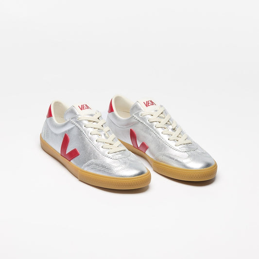 VEJA VOLLEY LEATHER SILVER PEPPER