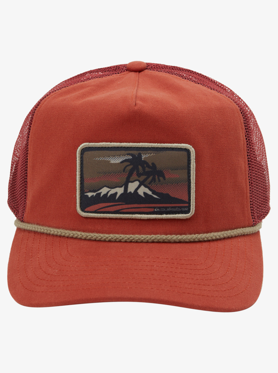 QUIKSILVER CASTER TRUCKER CAP – MARSALA