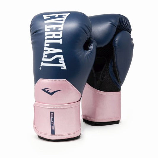 GUANTE DE BOXEO EVERLAST ELITE NAVY/PINK