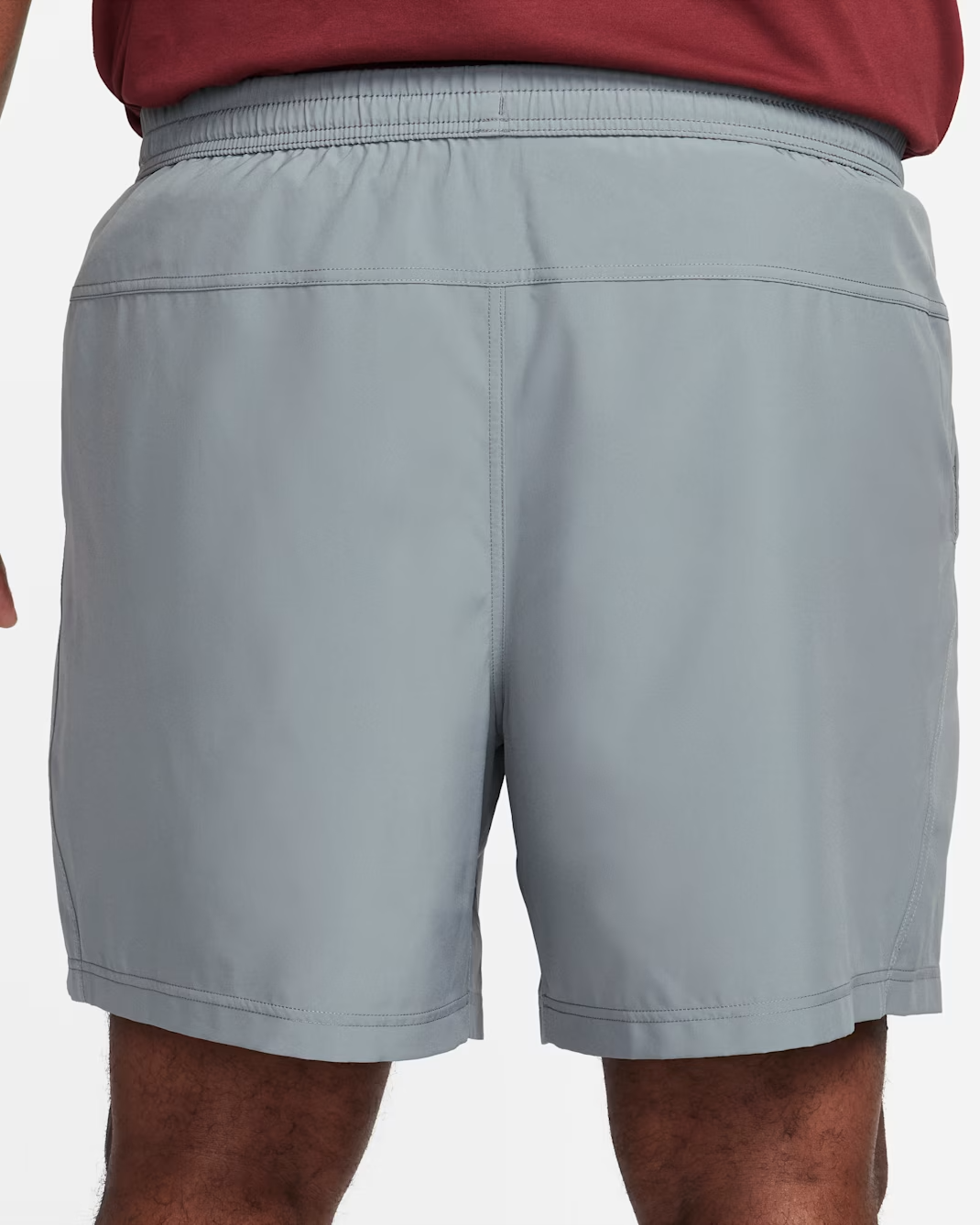 M NK DF FORM 7IN UL SHORT - SMOKE GREY/(BLACK)