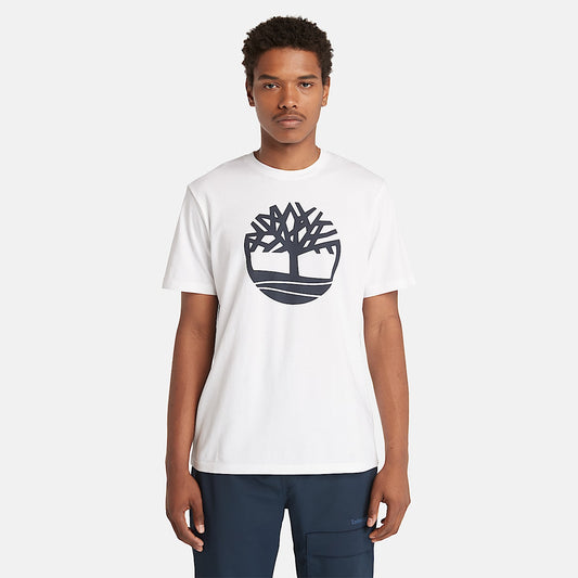 TIMBERLAND CAMISETA CON LOGOTIPO KENNEBEC RIVER PARA HOMBRE EN BLANCO