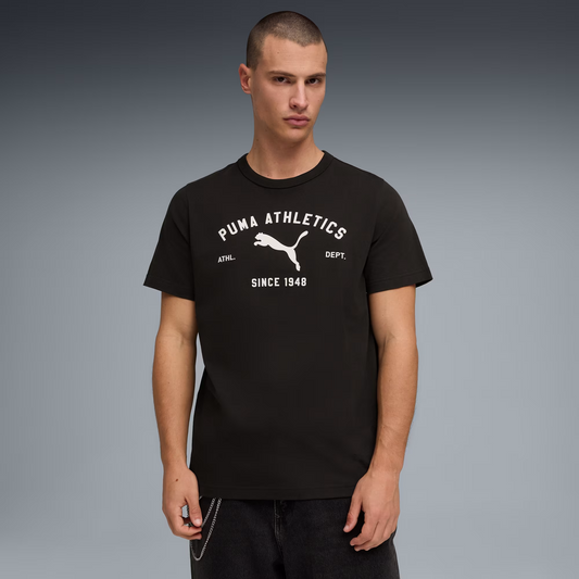 PUMA CLASS GRAPHIC TEE BLACK
