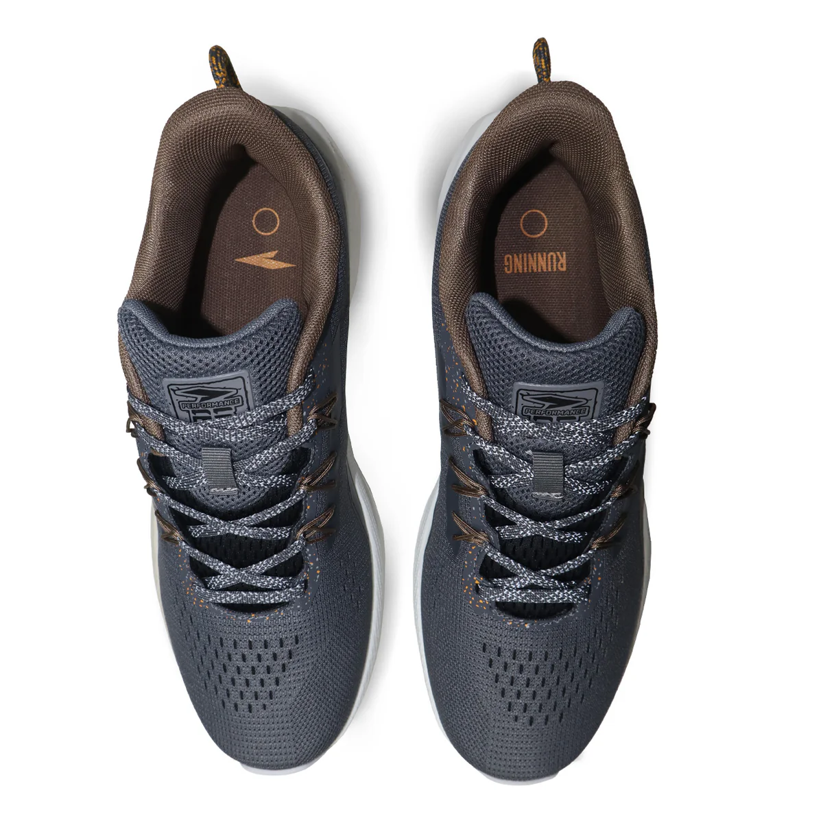 TRAIL RACER MEN DK.GREY/ORANGE