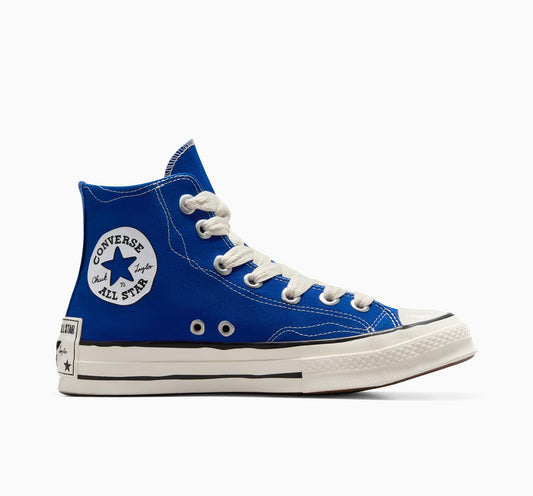 CHUCK 70 HI BLUE/WHITE/BLACK