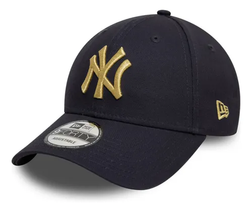 NEW ERA NEW YORK METALLIC 9FORTY NAVY/GOLD