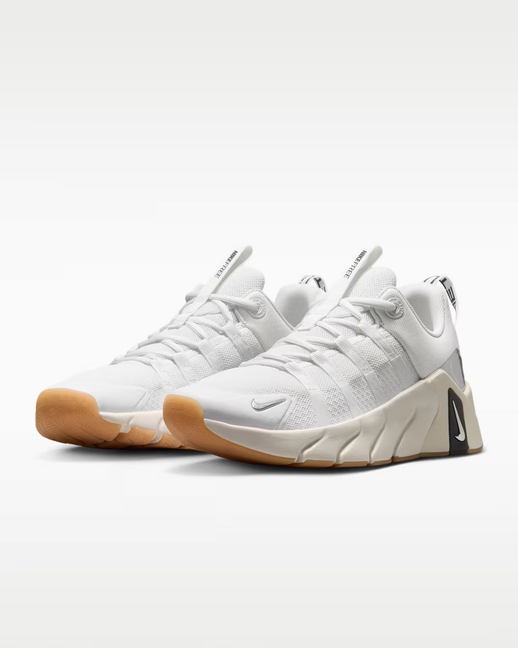 W NIKE FREE METCON 7 WHITE/BEIGE/SILVER MUJER