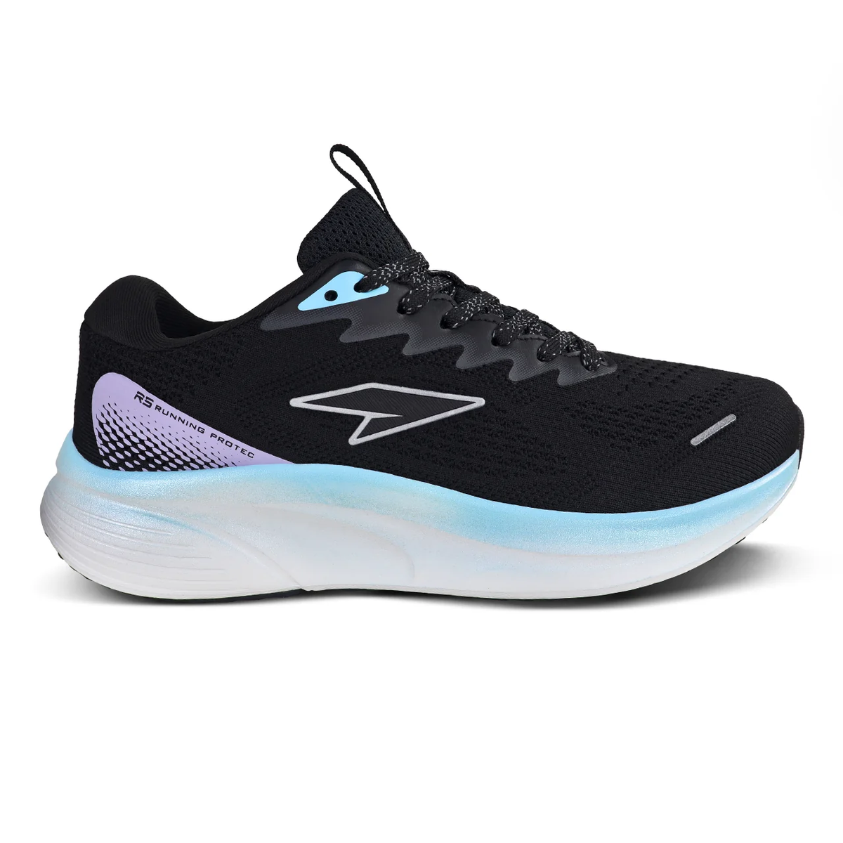 PROTEC WOMEN BLACK/LT.BLUE MUJER