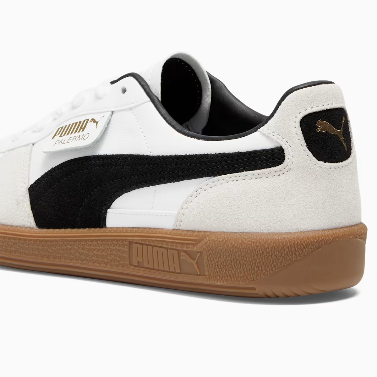PUMA PALERMO LTH WHITE/GREY/BLACK