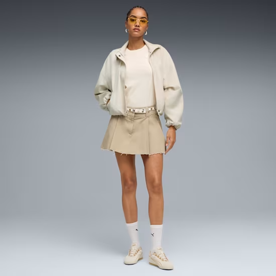 ESS ELEVATED TEE  BEIGE