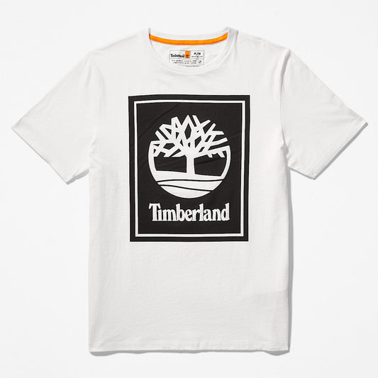 FRONT STACK LOGO WHITE TB0A2AJ1-P54 # L