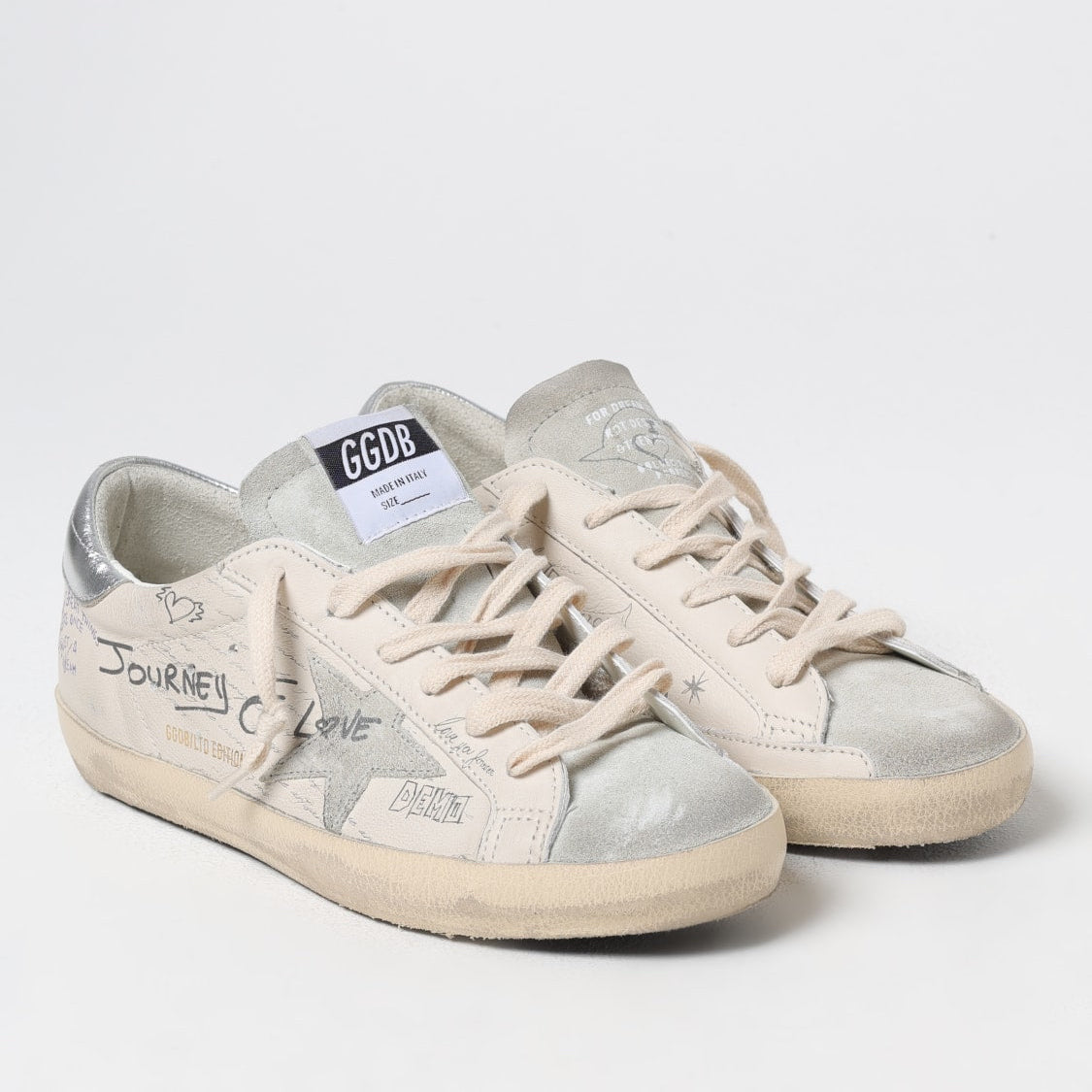 SNEAKERS SUPER STAR WHITE/ICE/SILVER