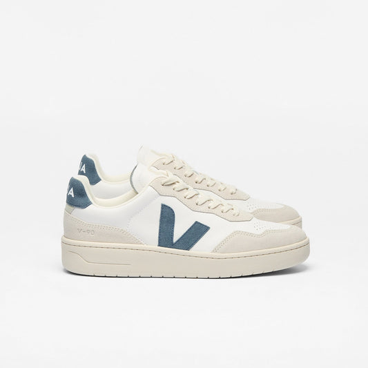 TENIS V-90 WHITE/NAVY