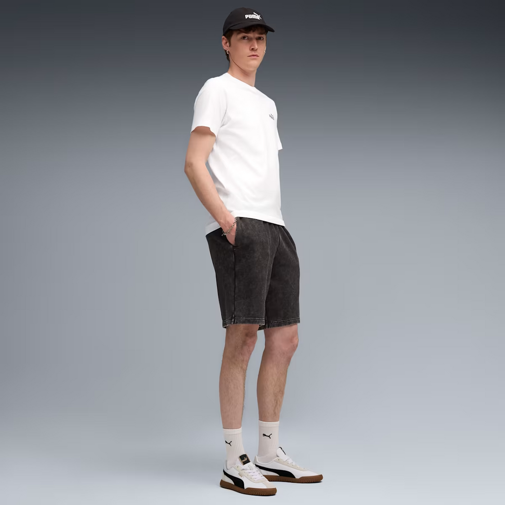 ESS ELEVATED RELAXED WASH SHORTS 9 TR BLACK