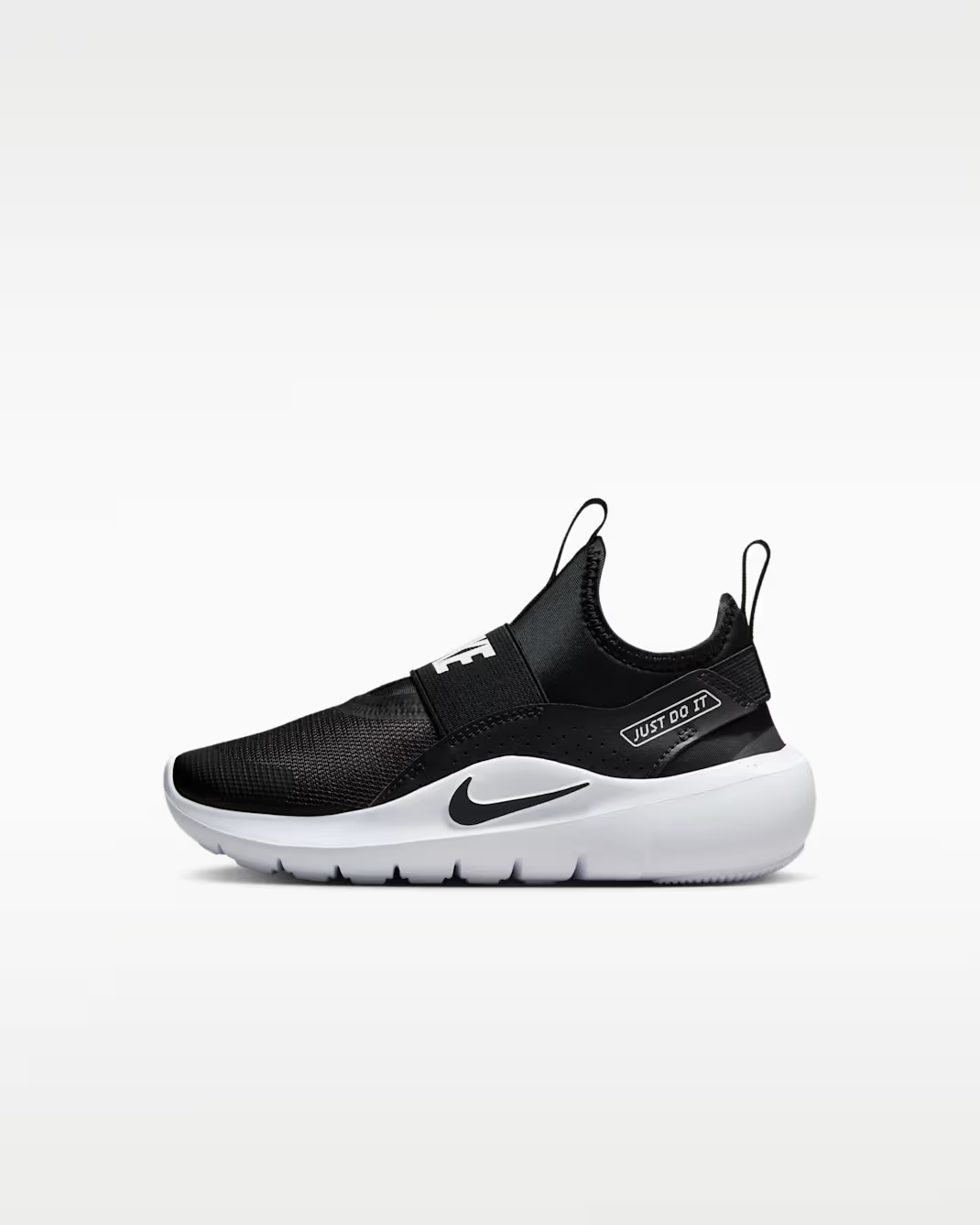 FLEX RUNNER 4 PS BLACK/WHITE NIÑO PRE-ESCOLAR