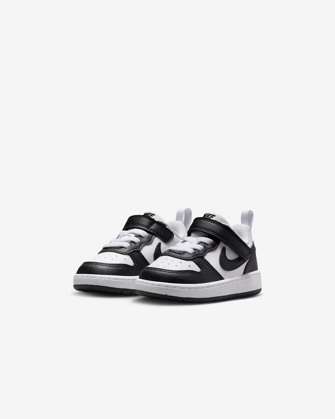 COURT BOROUGH LOW RECRAFT BLACK/WHITE NIÑO PRE-ESCOLAR