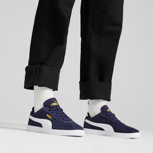 PUMA CLUB II NAVY/WHITE