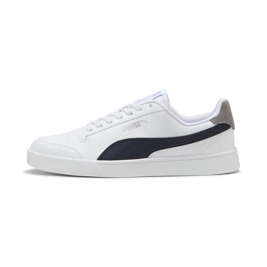 PUMA SHUFFLE WHT/NAVY/GREY