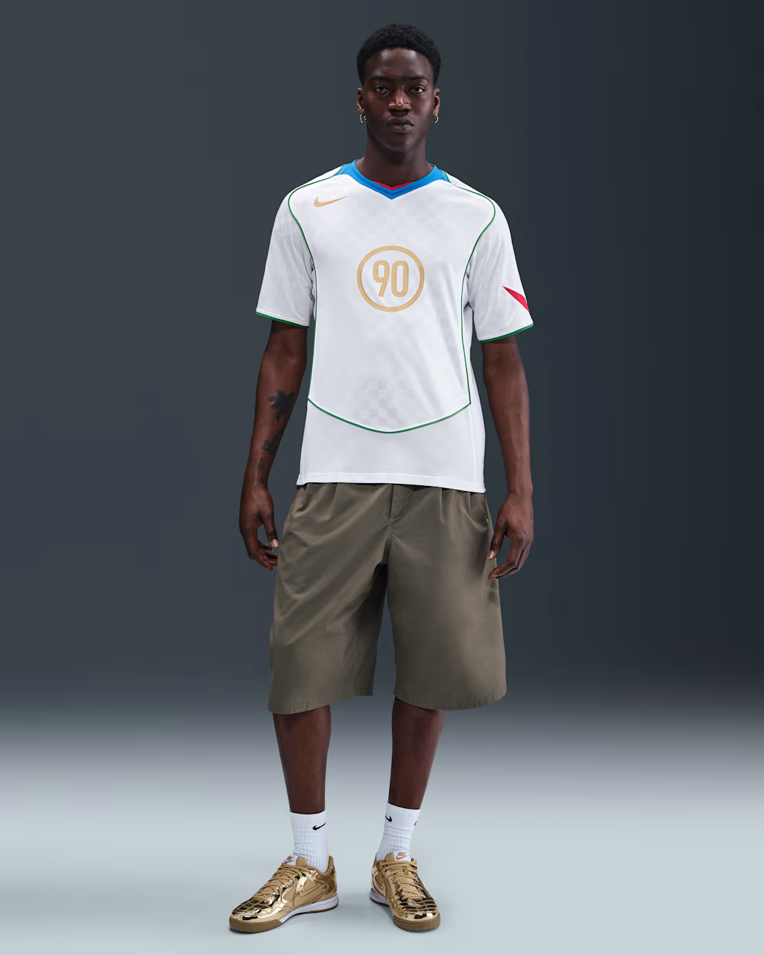 M NK DF T90 ENERGY JSY 2 WHITE/BLUE