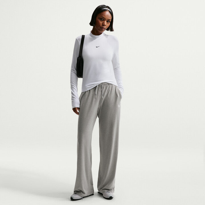 W NSW CHILL KNIT LTWT OH PANT - DK GREY HEATHER/(CHALK)