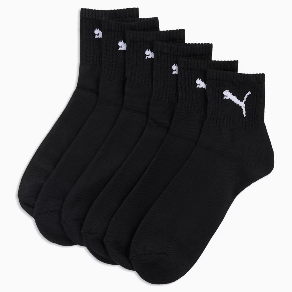 PUMA SHORT CREW UNISEX 3P BLACK