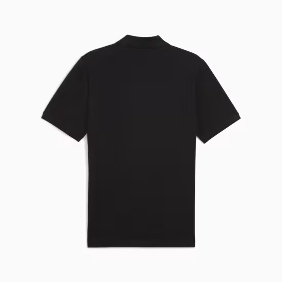 ESS NO. 1 LOGO PIQUE POLO BLACK