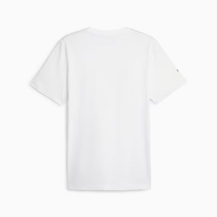 PUMA BMW MMS ESS LOGO TEE WHITE