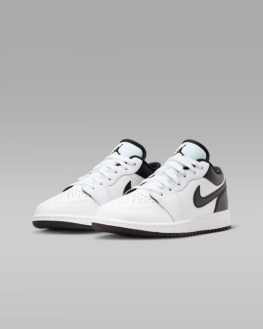 AIR JORDAN 1 LOW WHITE/BLACK 553560-132 # 6.5Y