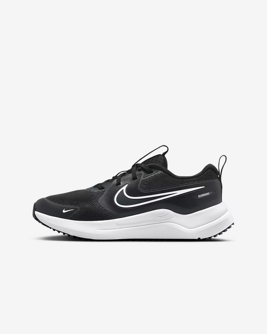 NIKE COSMIC RUNNER GS BLACK/WHITE