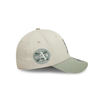 OAKLAND ATHLETICS WORLD SERIES PATCH BEIGE