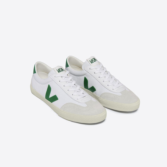 TENIS VEJA VOLLEY CANVAS WHITE/GREEN