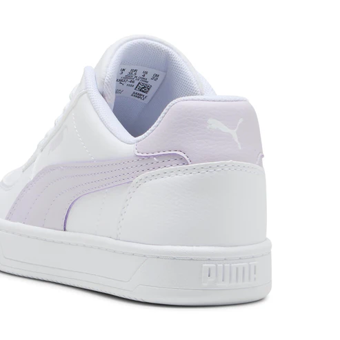 PUMA CAVEN 2.0 JUVENILES WHT/PURPLE