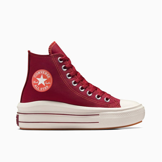 CONVERSE CTAS MOVE HI PARK RED/EGRET/VERMILLION RED