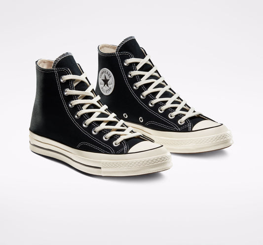 CHUCK 70 HI BLACK/EGRET 162050C # 8