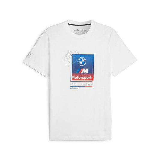 PUMA BMW MMS MEN GRAPHIC TEE 2 / SL WHITE