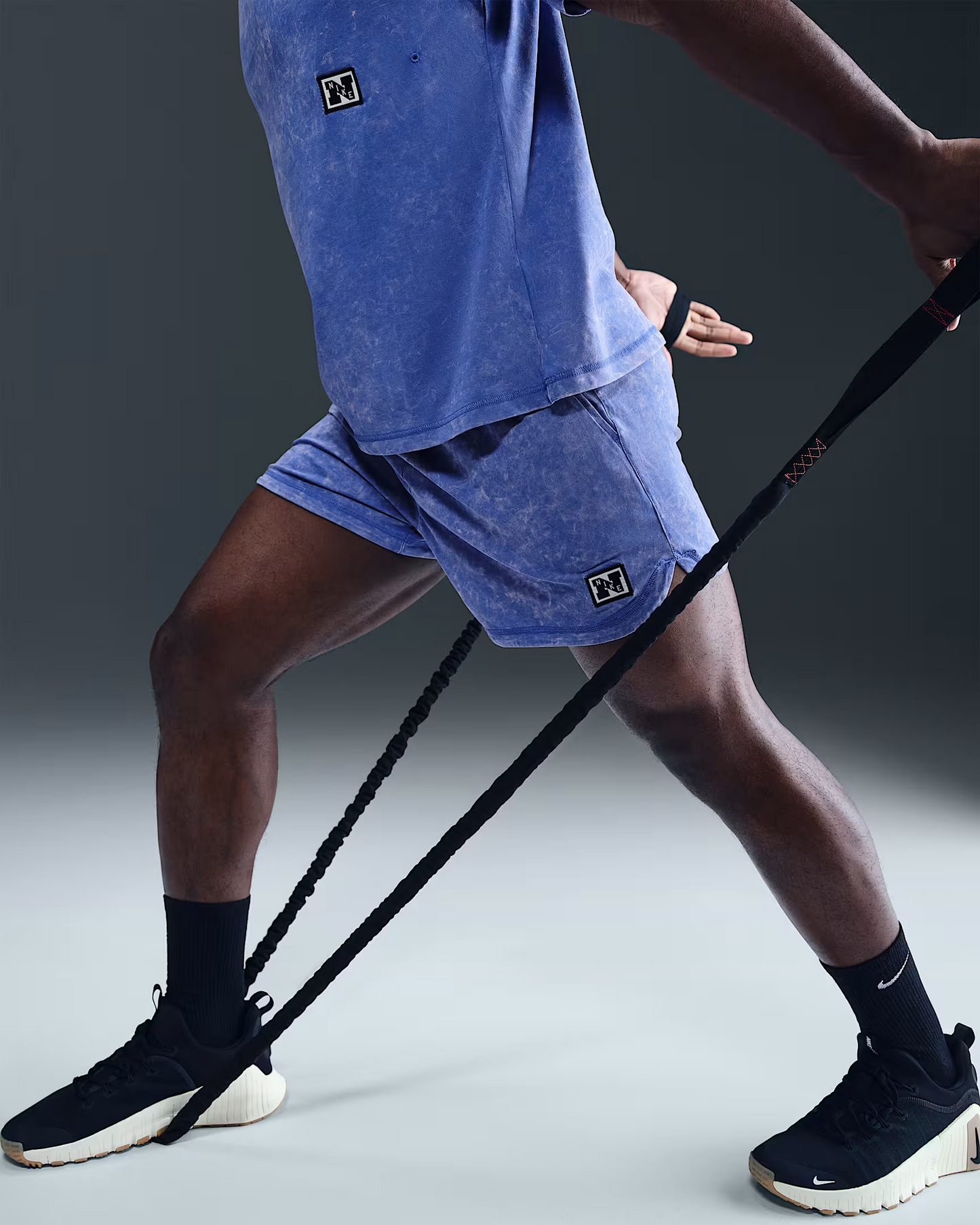 M NK DF HERITAGE SHORT WASH COMET/BLUE