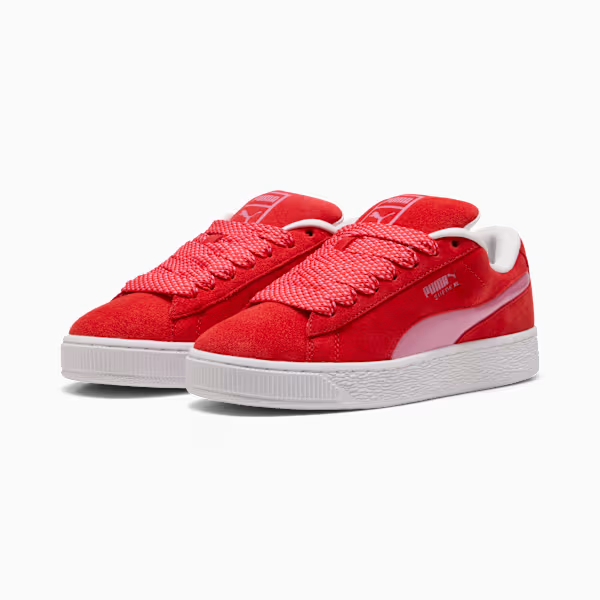 SUEDE XL EN PISTE WNS RED/PINK